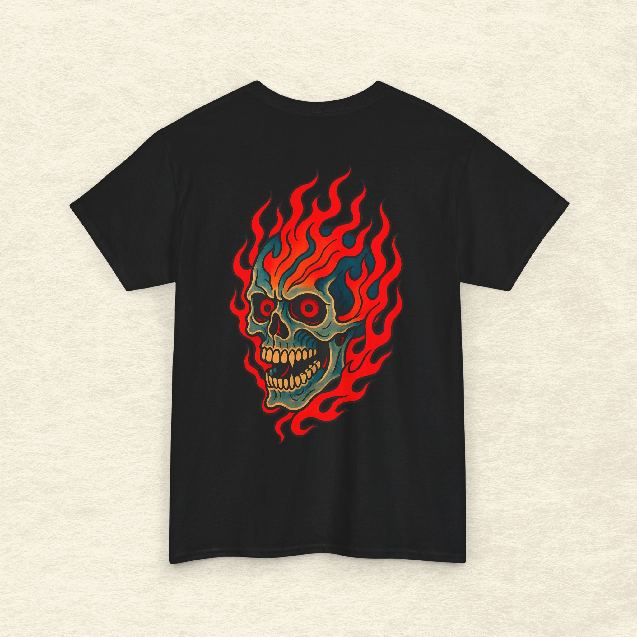 Fire Skull LP T-Shirt