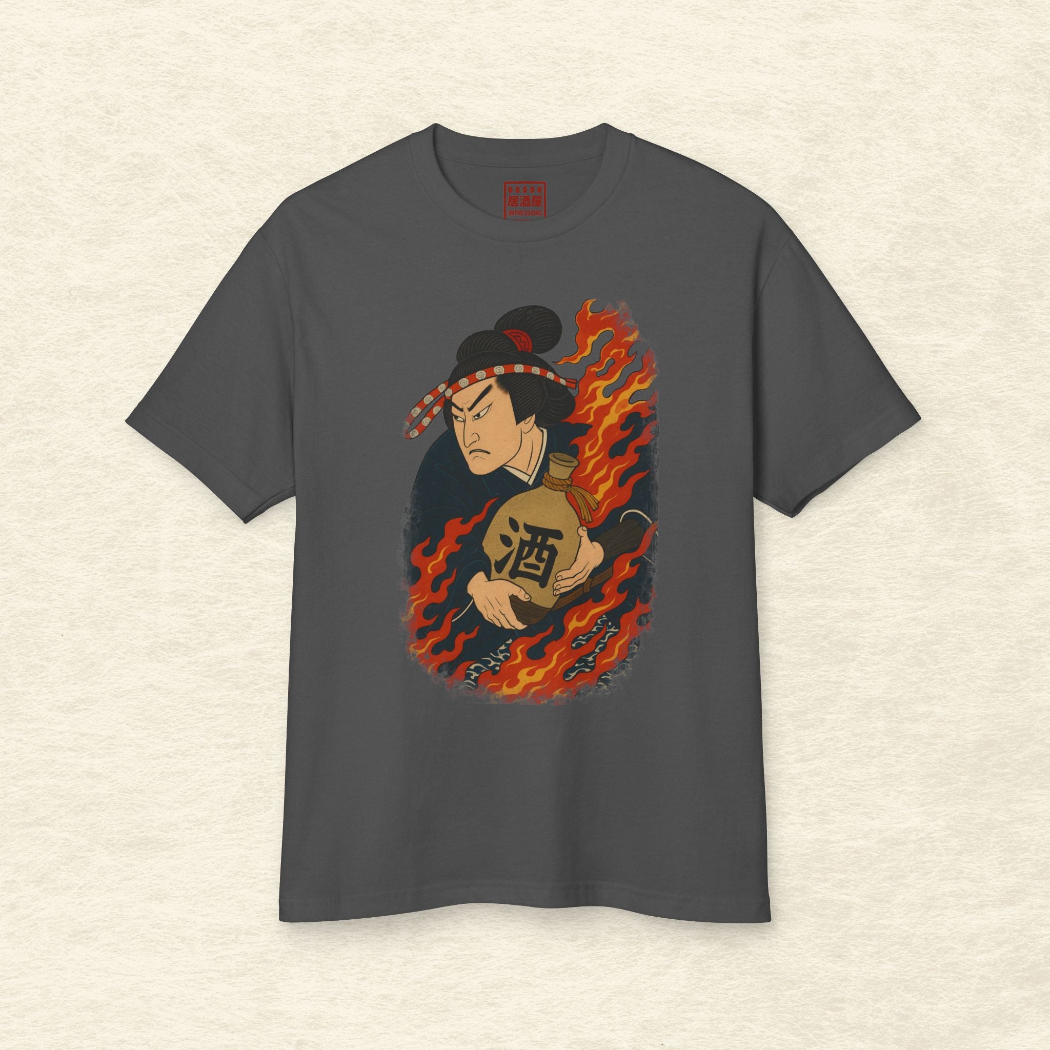 Vintage Edo Firefighter Sake T-Shirt