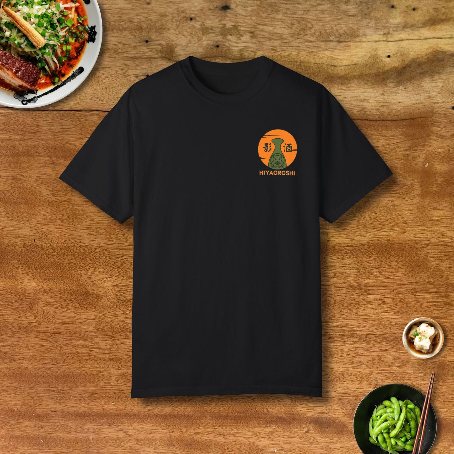 Premium Foo Dog Hiyaoroshi Sake T-Shirt