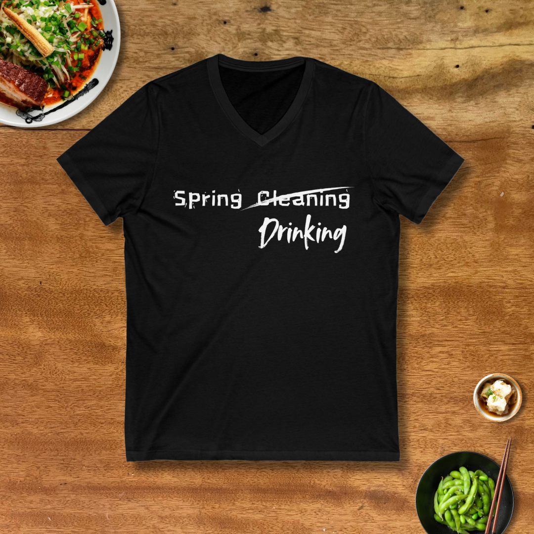 Spring Drinking V-Neck T-Shirt