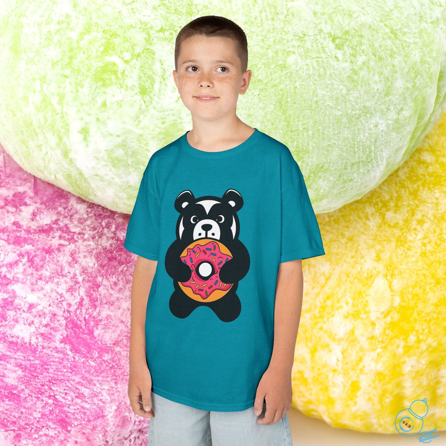 Donut Bear Kids T-Shirt