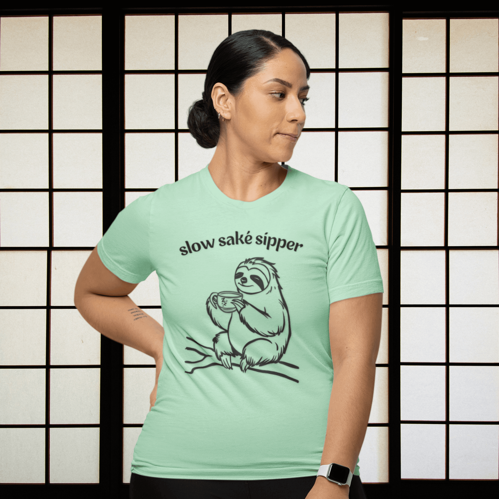 Sake Sloth T-Shirt