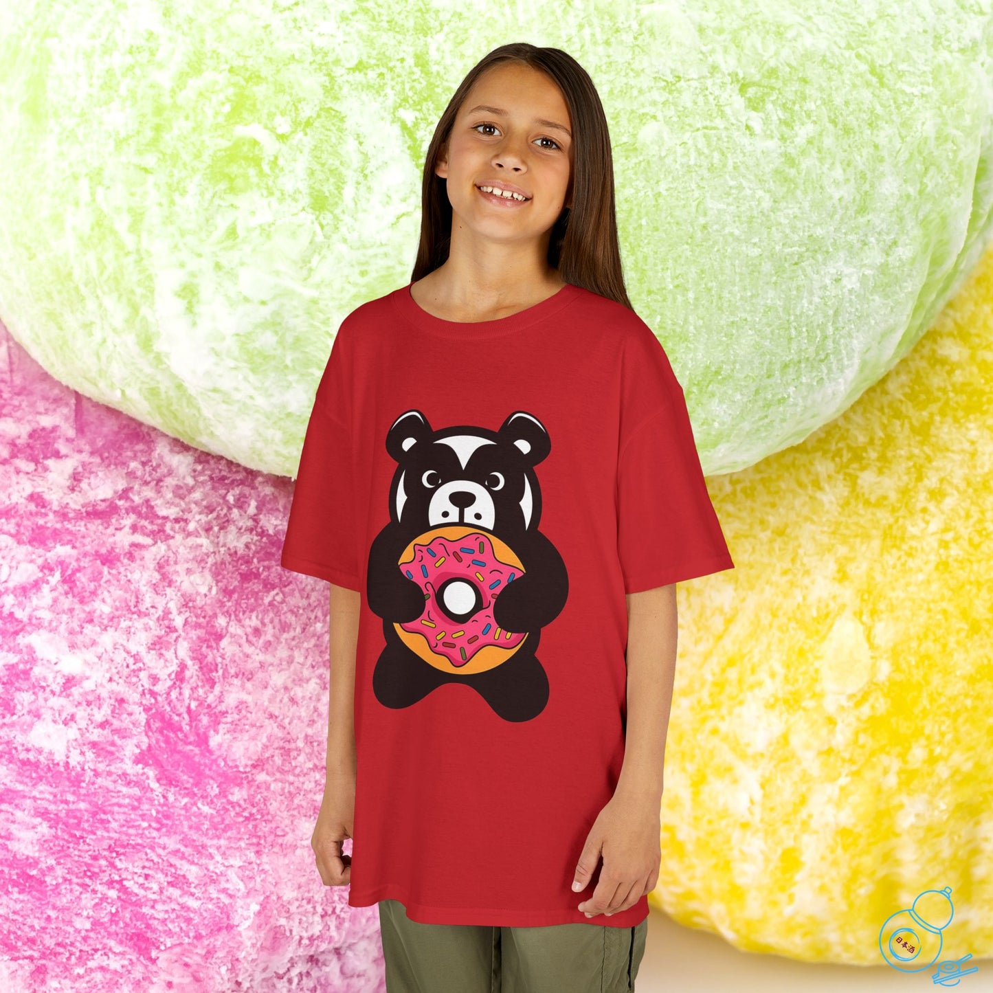 Donut Bear Kids T-Shirt