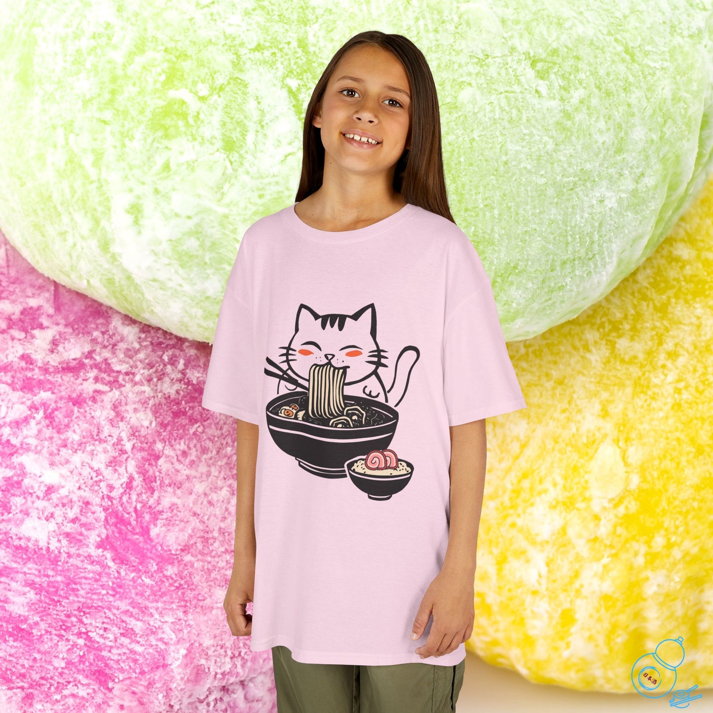 Ramen Cat Kids T-Shirt
