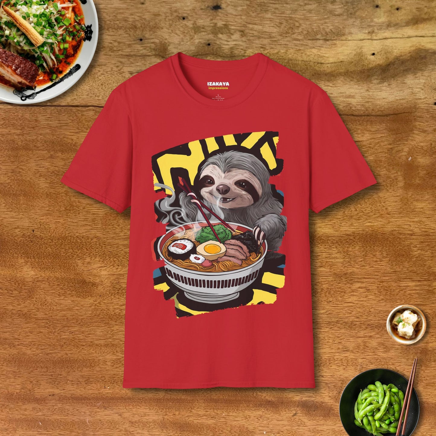 Ramen Sloth T-Shirt