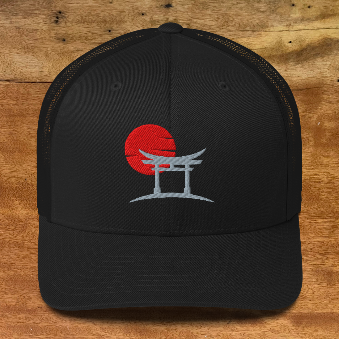 Tori Gate Hat Front Black