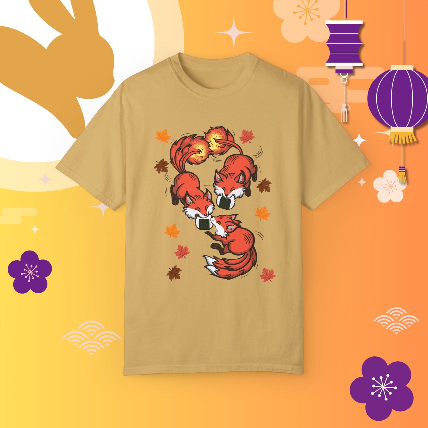 Premium Fire Fox Onigiri T-Shirt (FALL EXCLUSIVE)