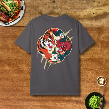 Premium Tiger VS Dragon Sake T-shirt