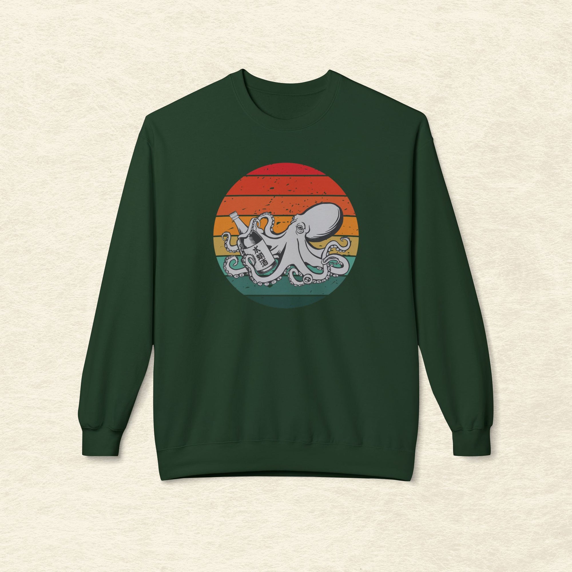 Sake Octopus Sunset Sweatshirt