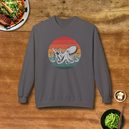 Sake Octopus Sunset Sweatshirt