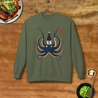 Octopus Sake Sweatshirt