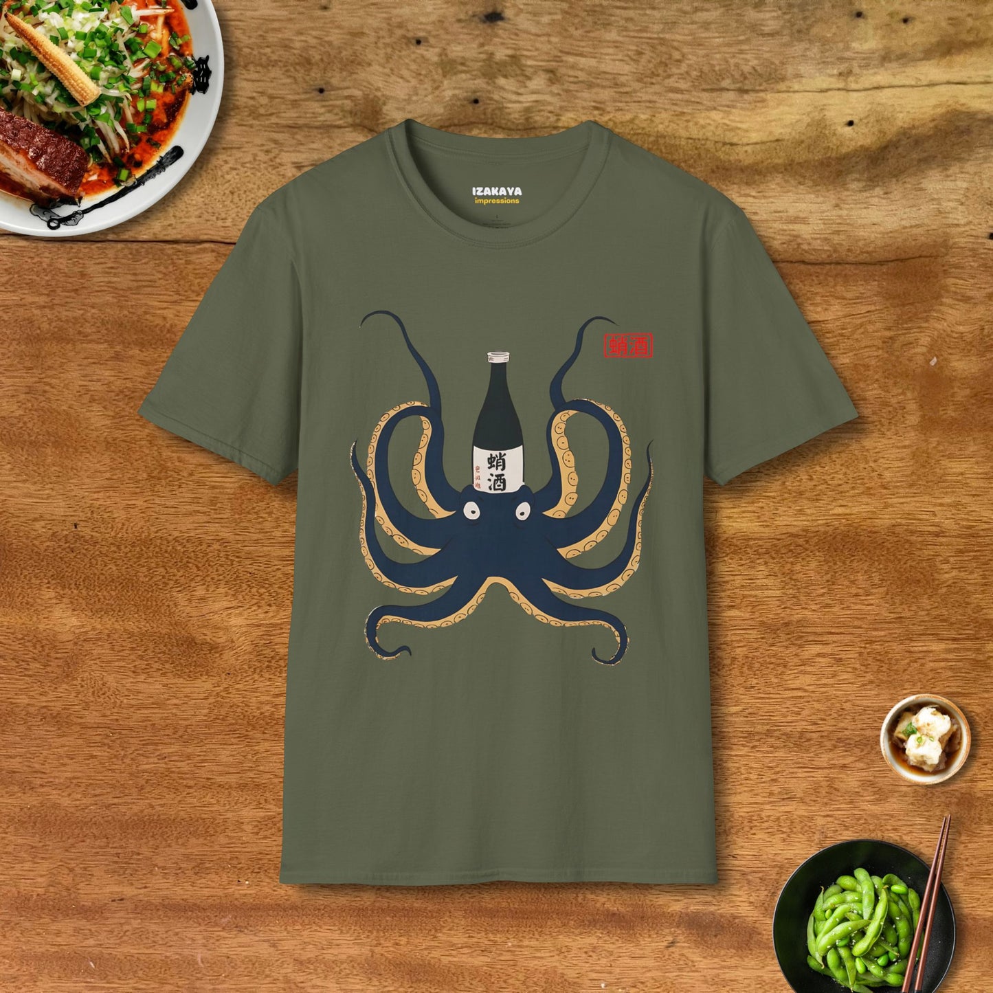 Sake Octopus (Tako-shu) T-Shirt