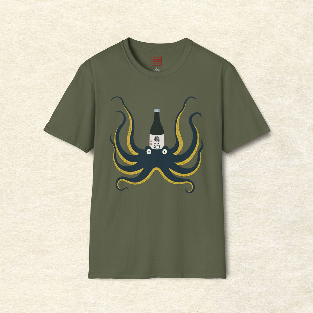 Sake Octopus T-Shirt