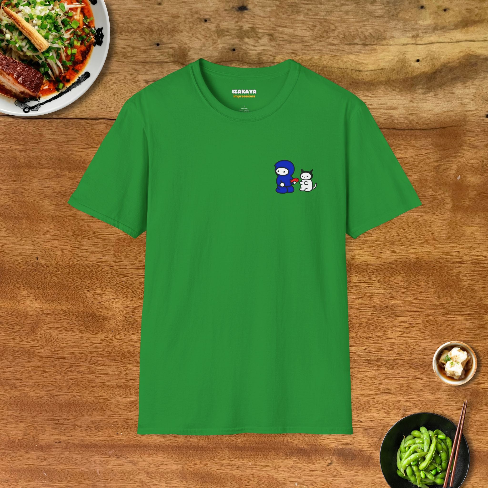 Ninja and Cat T-Shirt