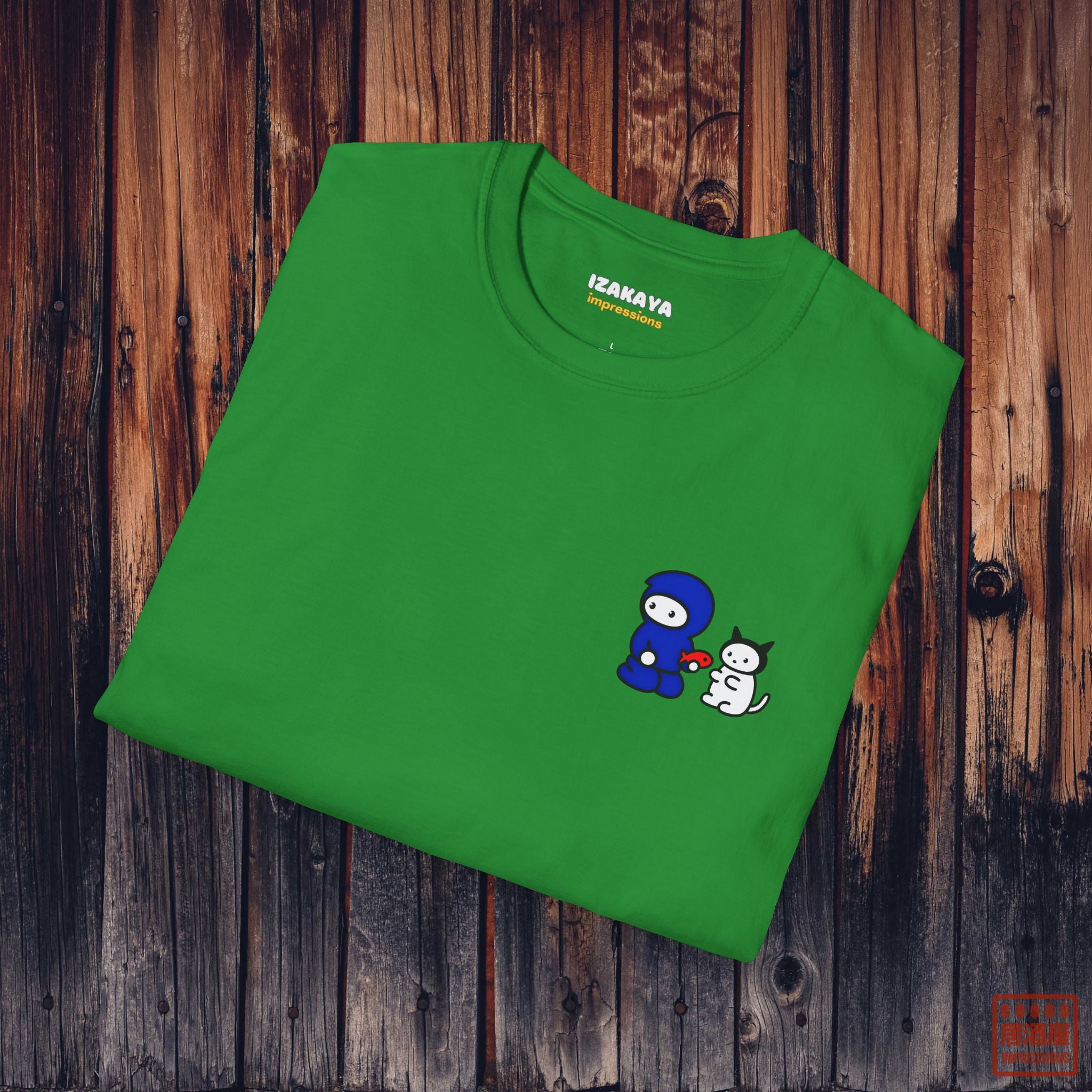 Ninja and Cat T-Shirt