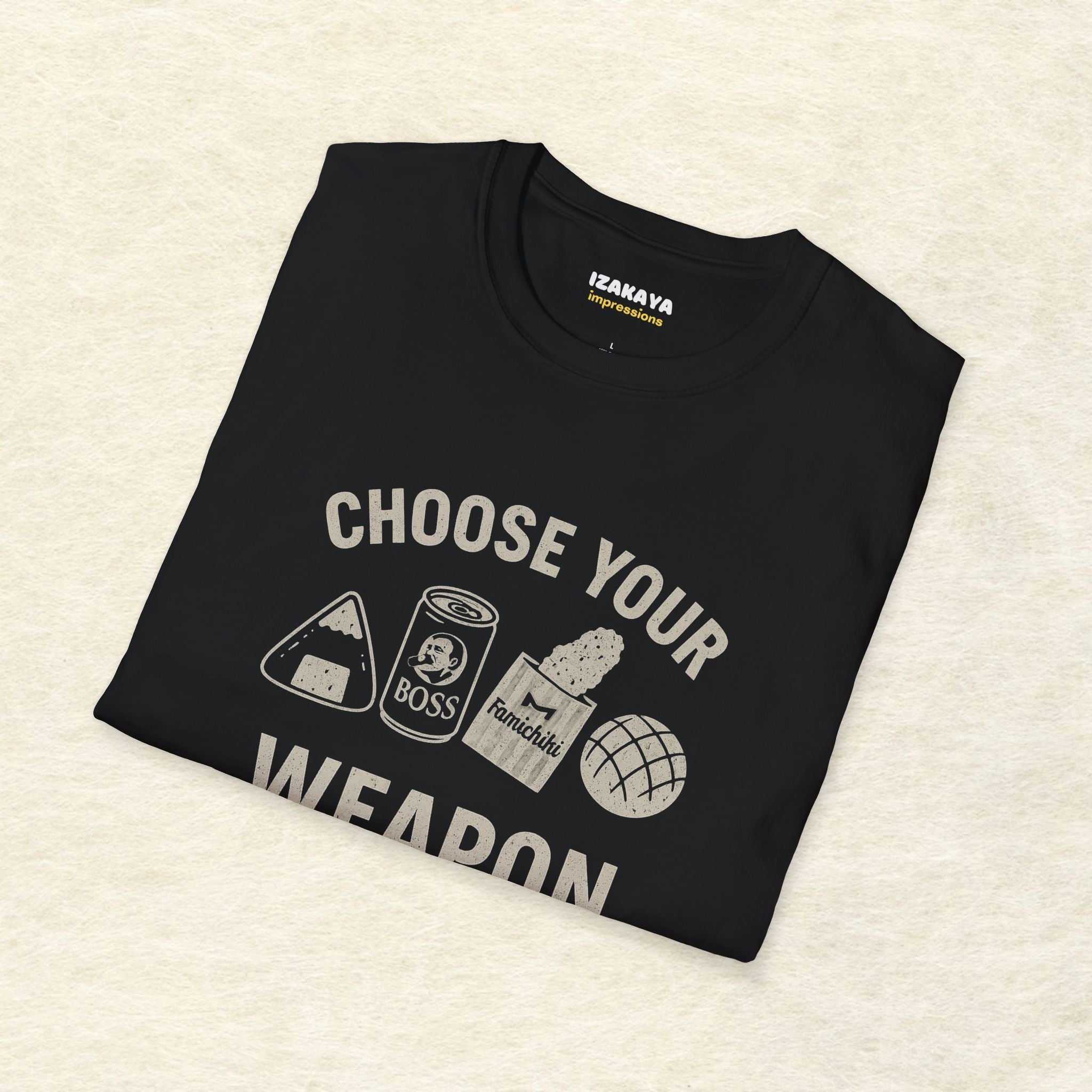 Choose Your Weapon Konbini T-Shirt
