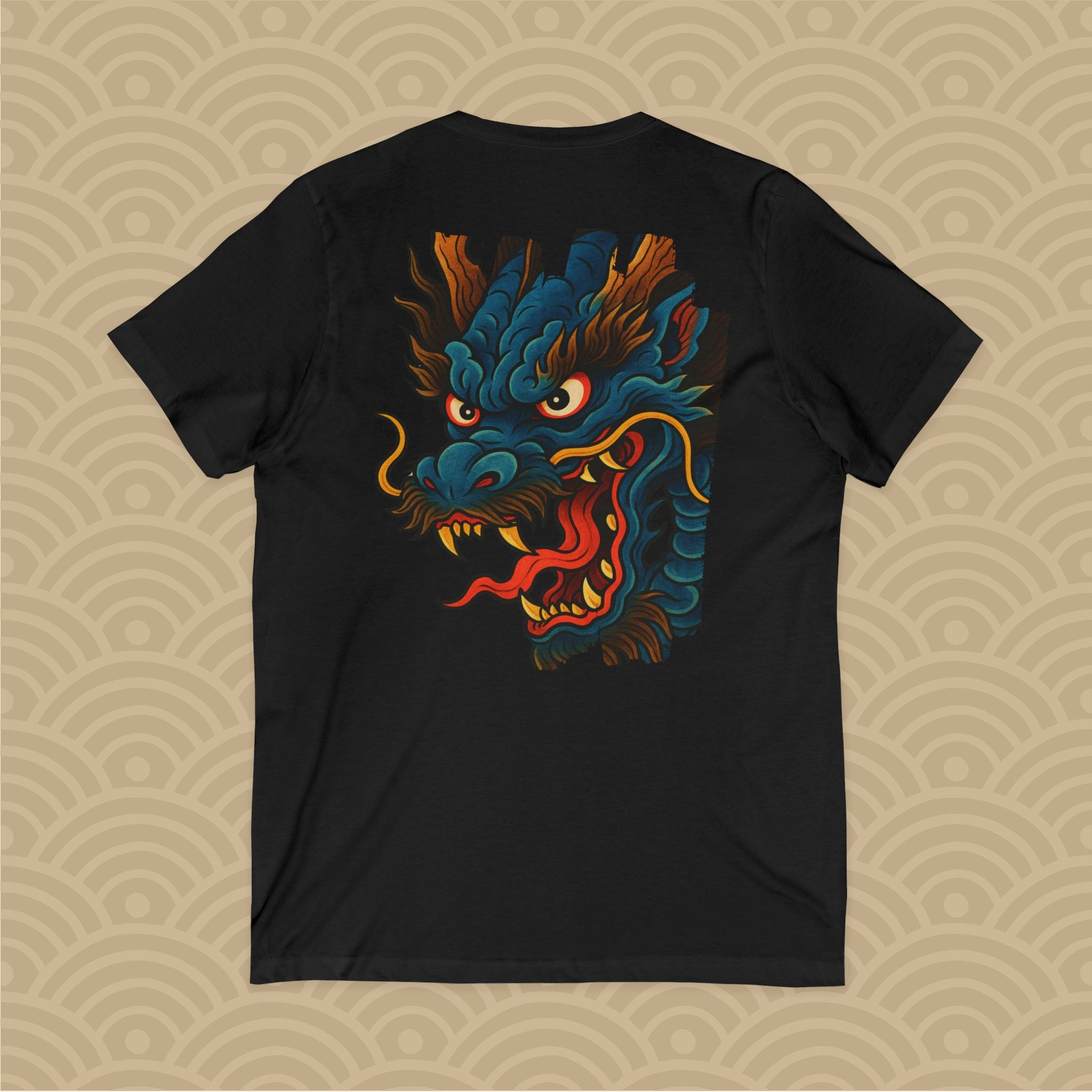 Dragon V-Neck T-Shirt