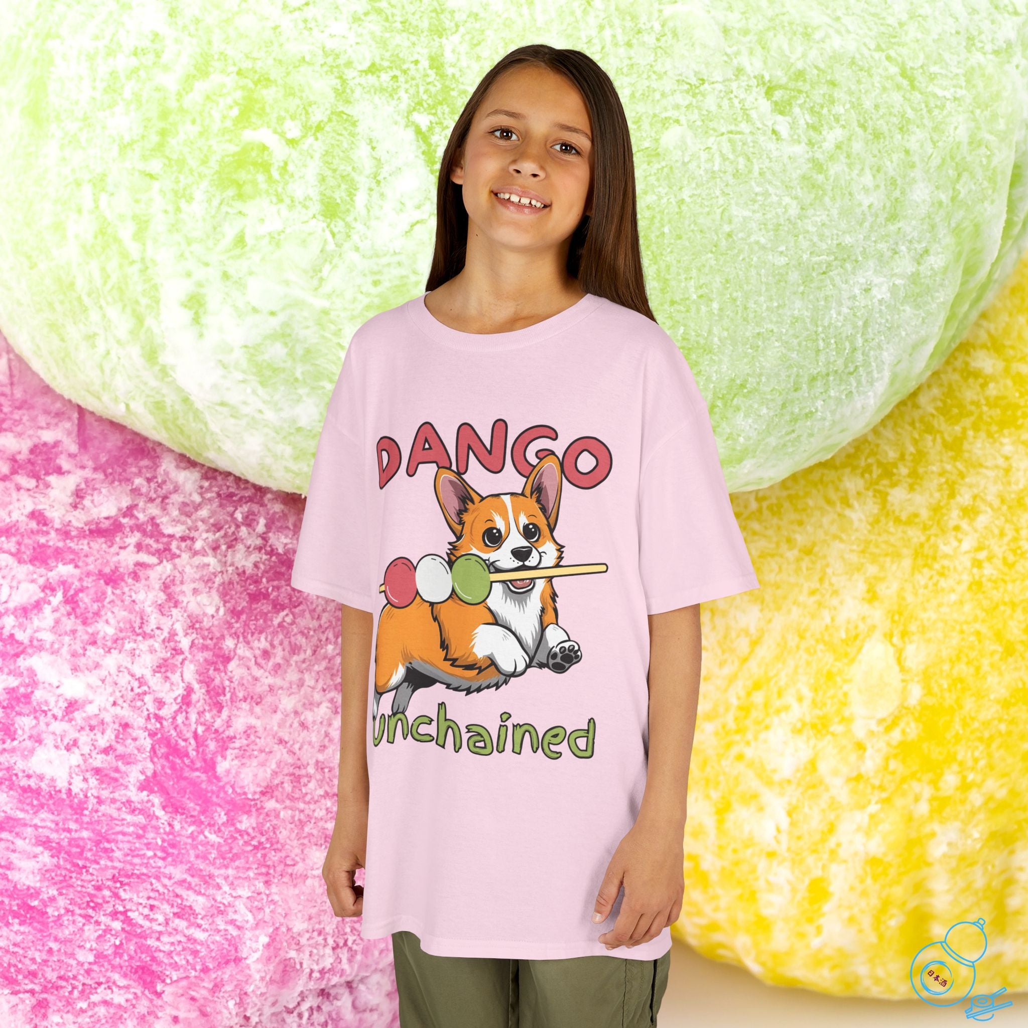 Dango Corgi Kids T-Shirt
