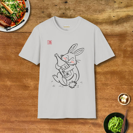 Happy Rabbit Sake T-Shirt