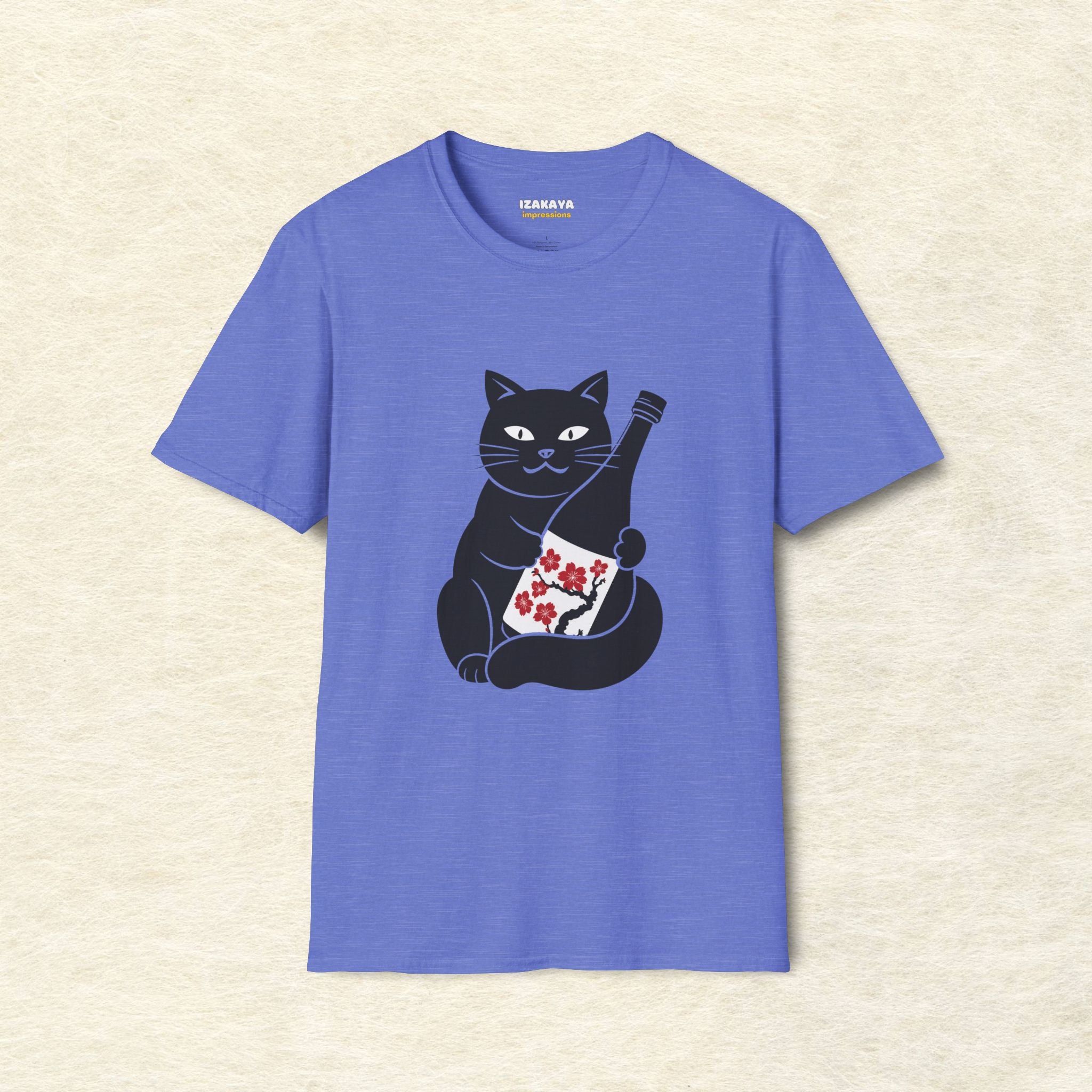 Sakura Sake Cat T-Shirt