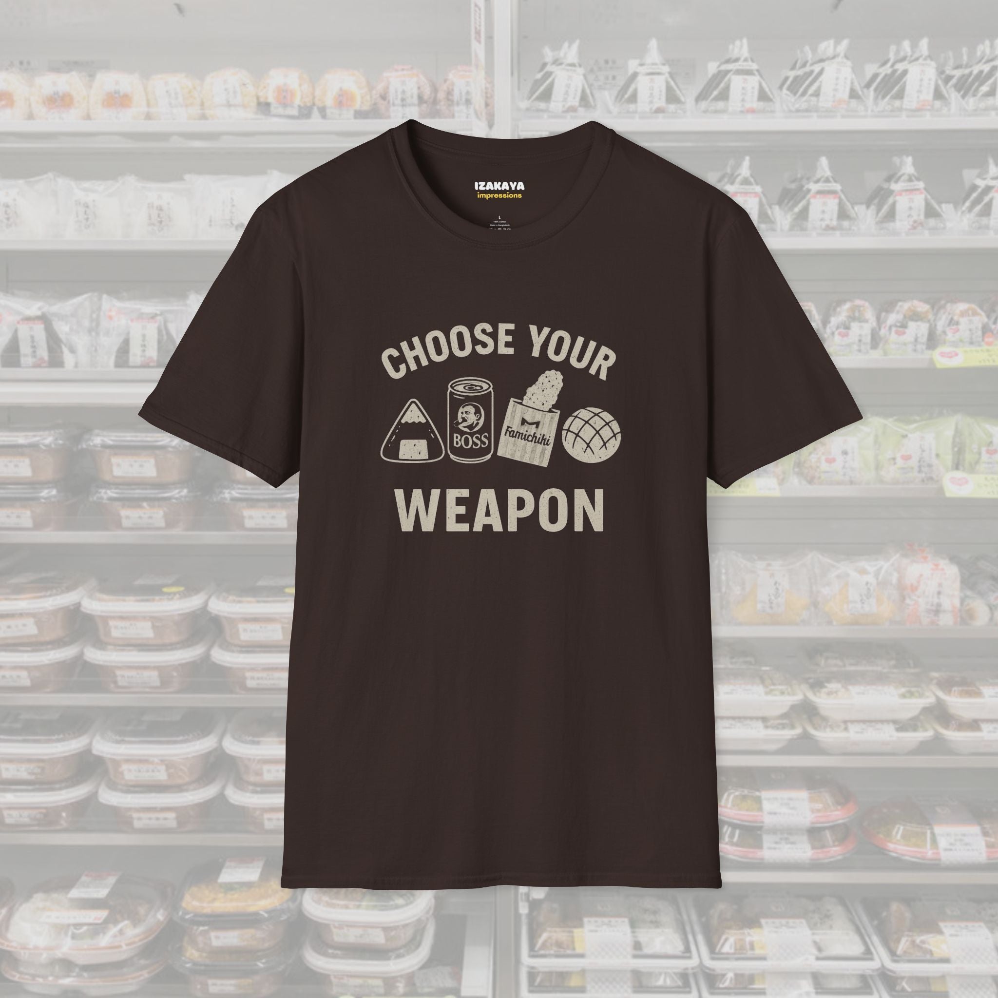 Choose Your Weapon Konbini T-Shirt