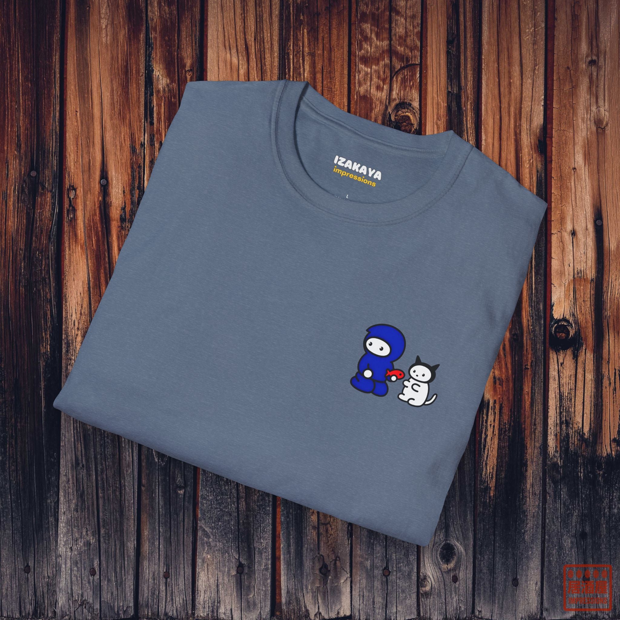 Ninja and Cat T-Shirt