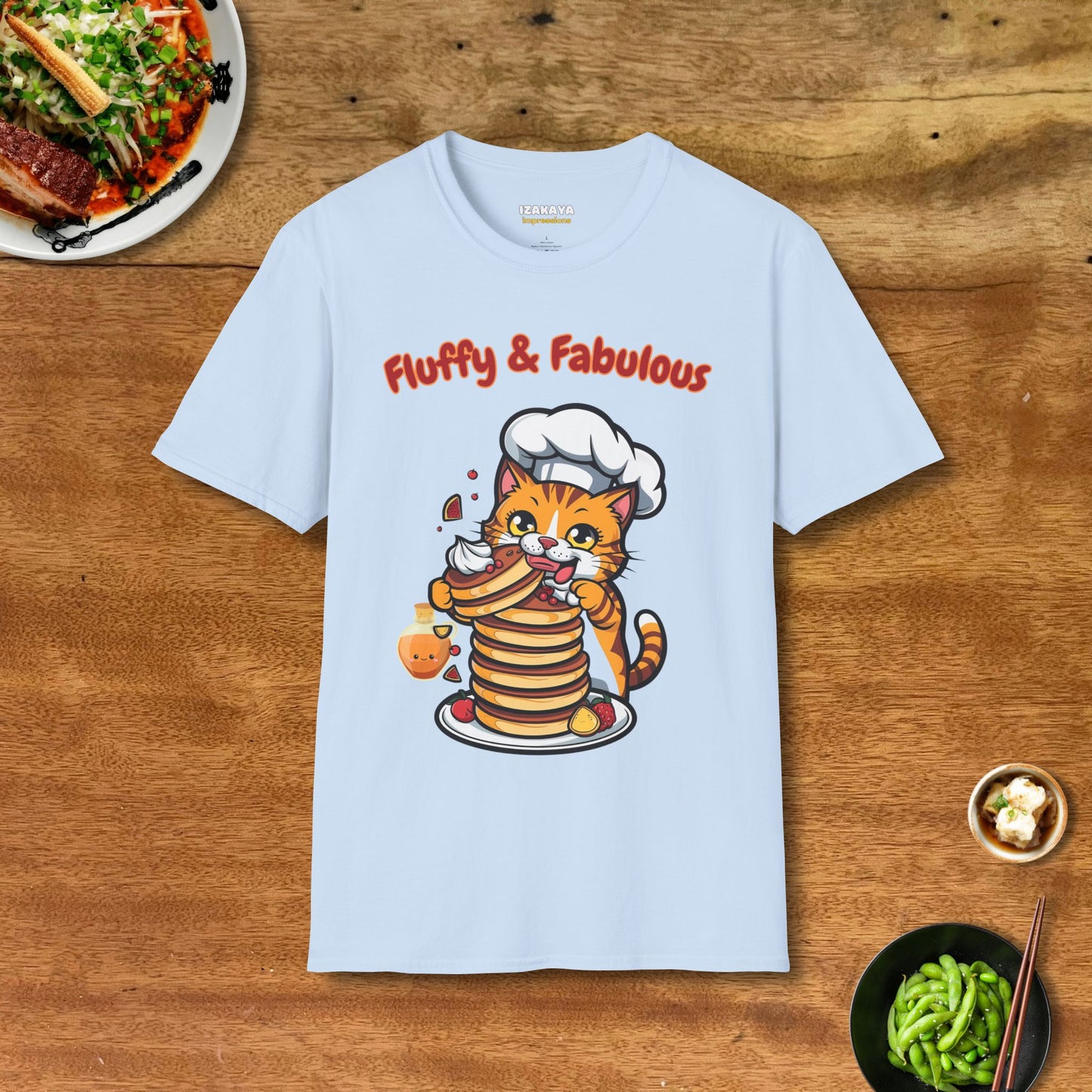 Fluffy Pancake Cat T-Shirt