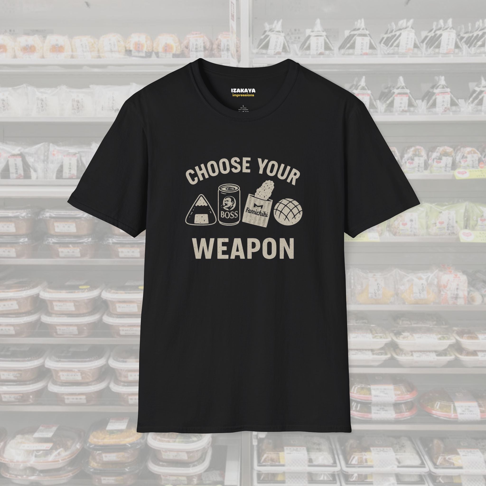Choose Your Weapon Konbini T-Shirt