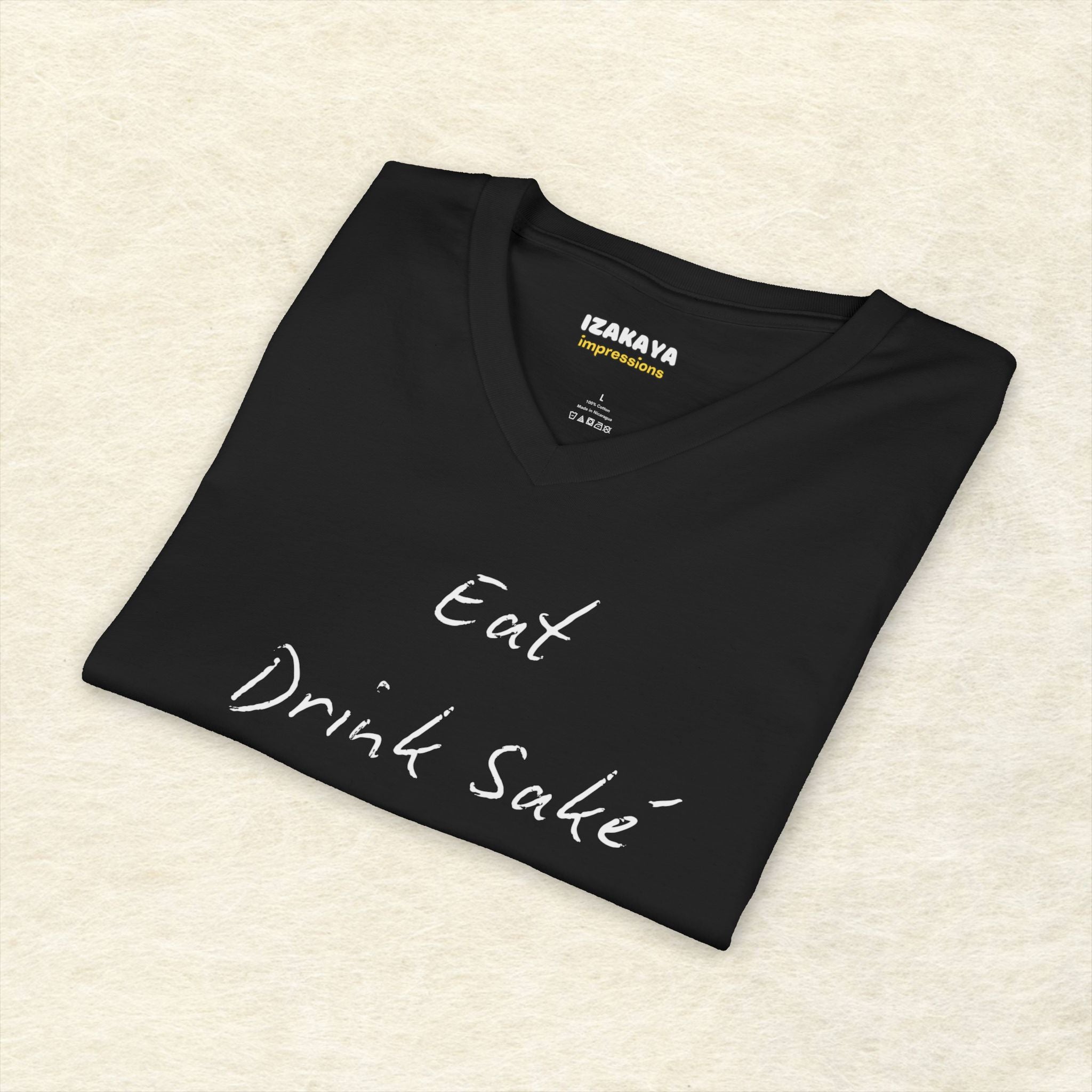 Eat, Drink Sake, Sleep V-Neck T-Shirt