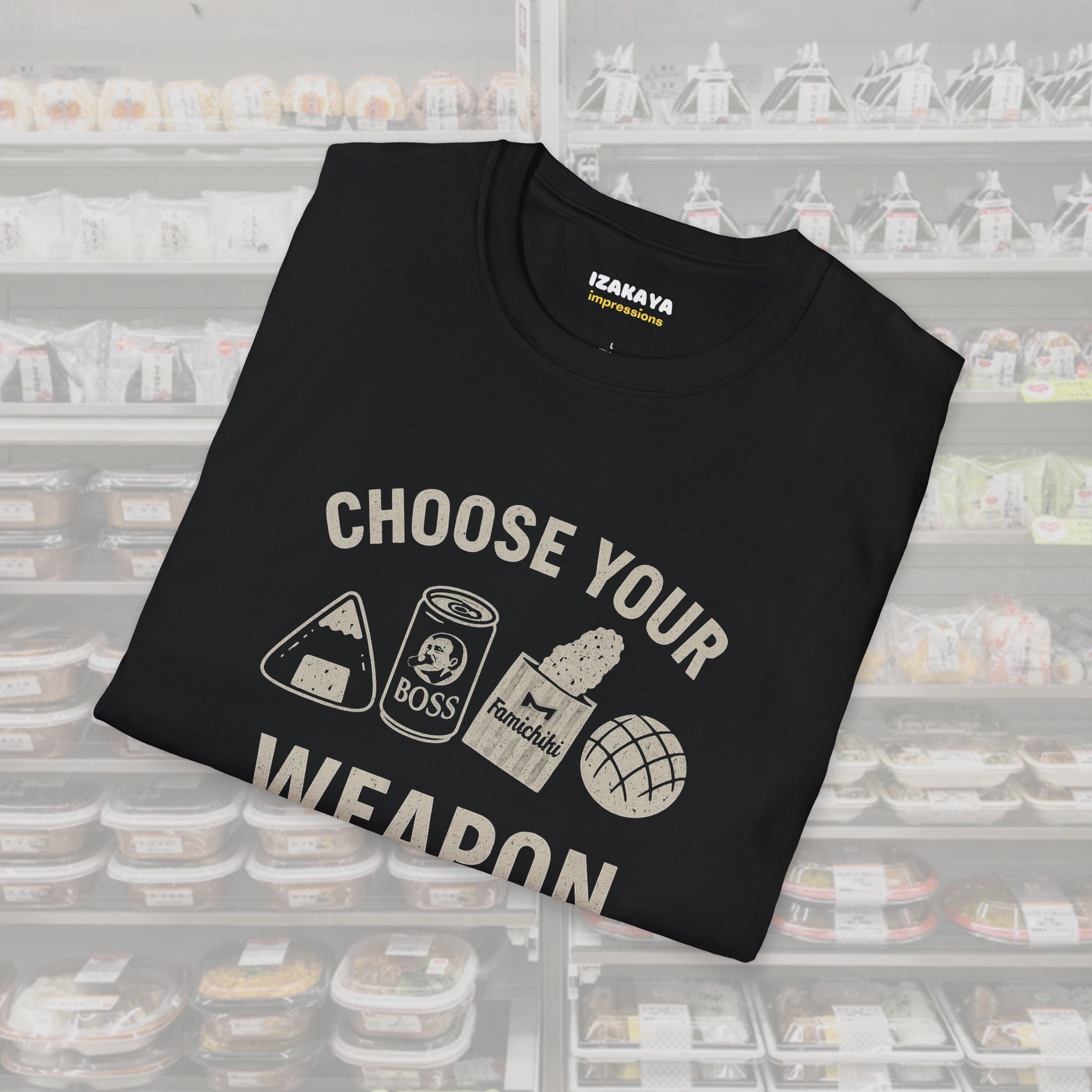 Choose Your Weapon Konbini T-Shirt