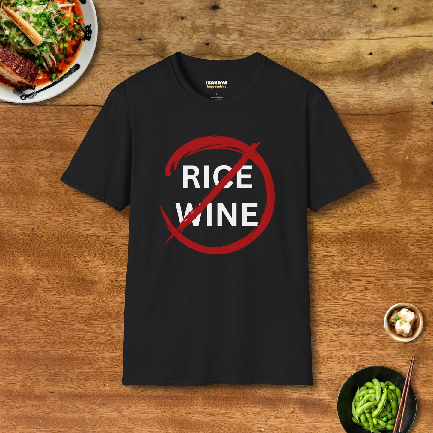 Sake Is NOT Rice Wine T-Shirt