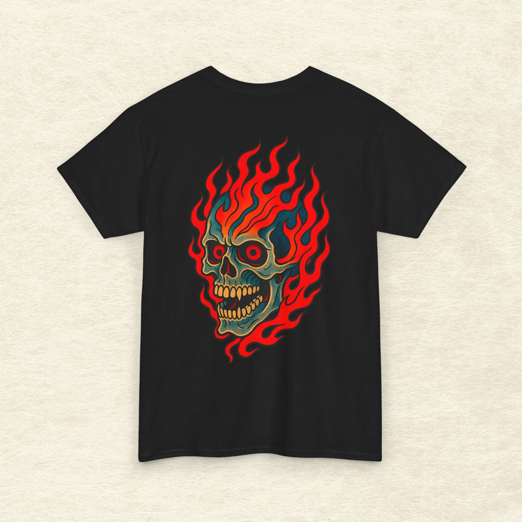 Fire Skull LP T-Shirt