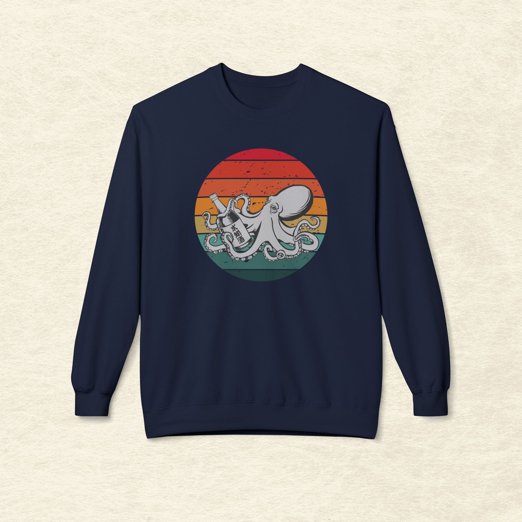 Sake Octopus Sunset Sweatshirt