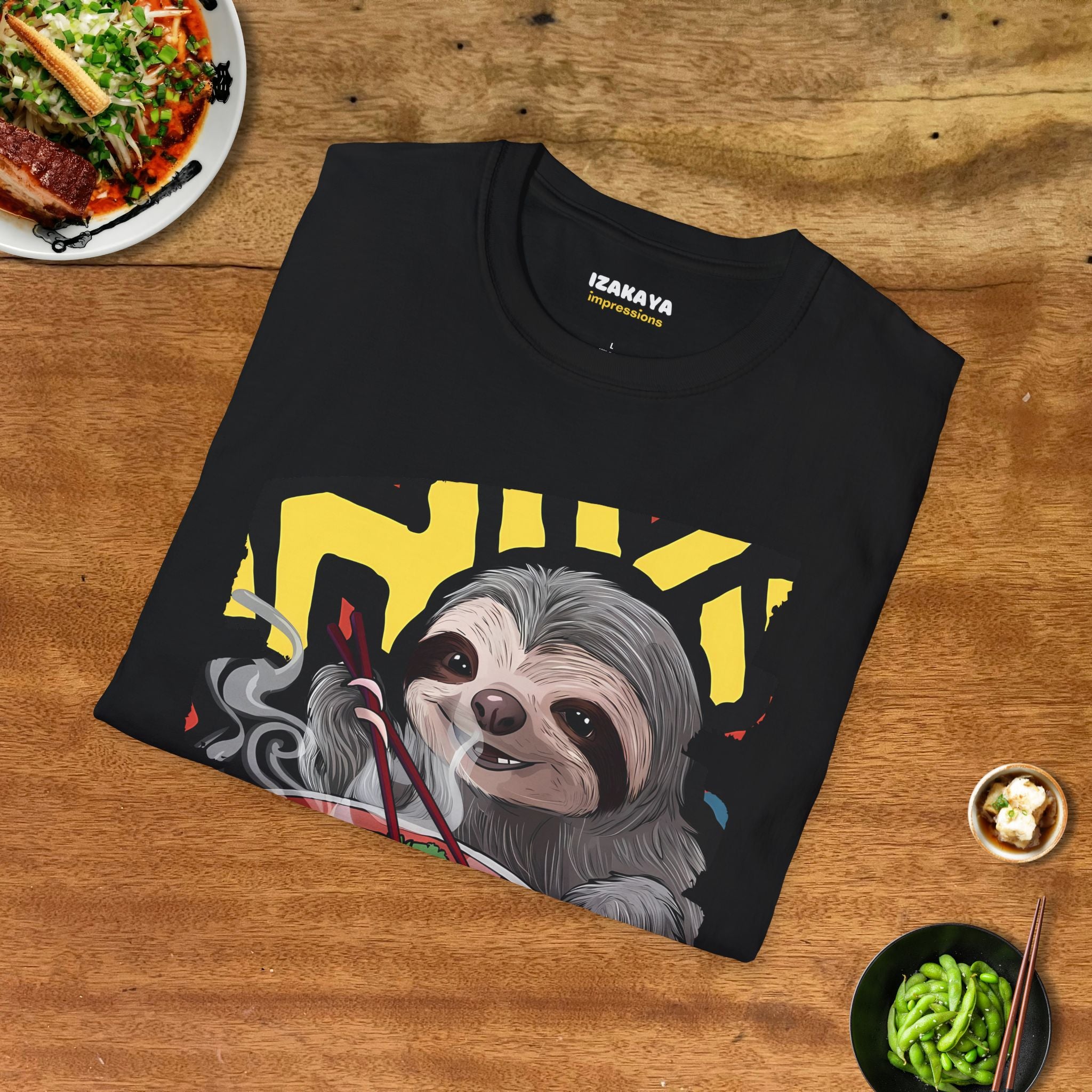 Ramen Sloth T-Shirt
