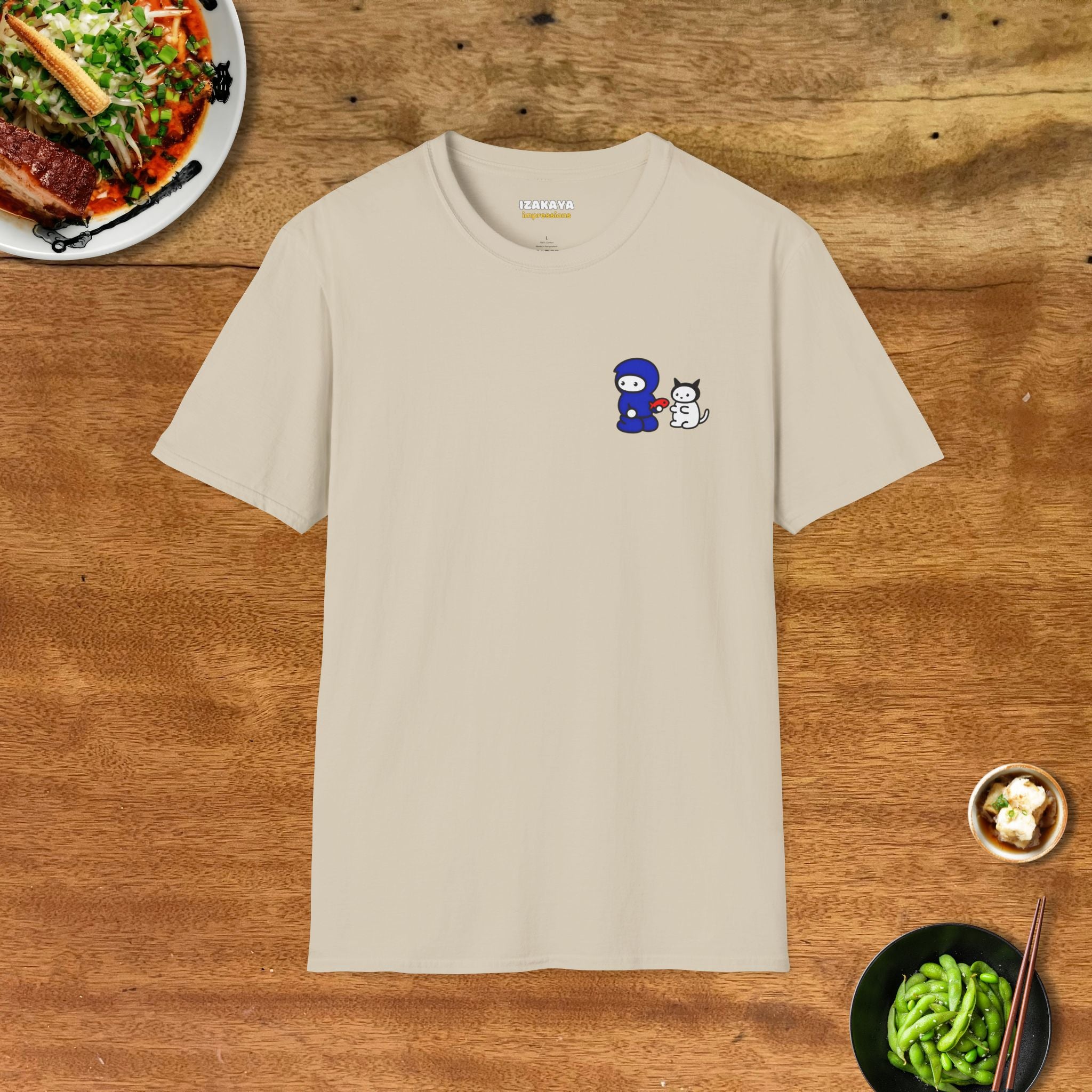 Ninja and Cat T-Shirt