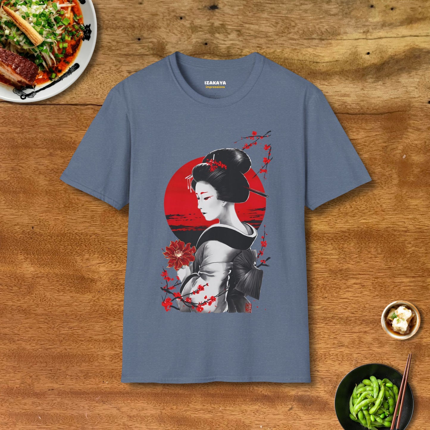 Geisha in Bloom T-Shirt