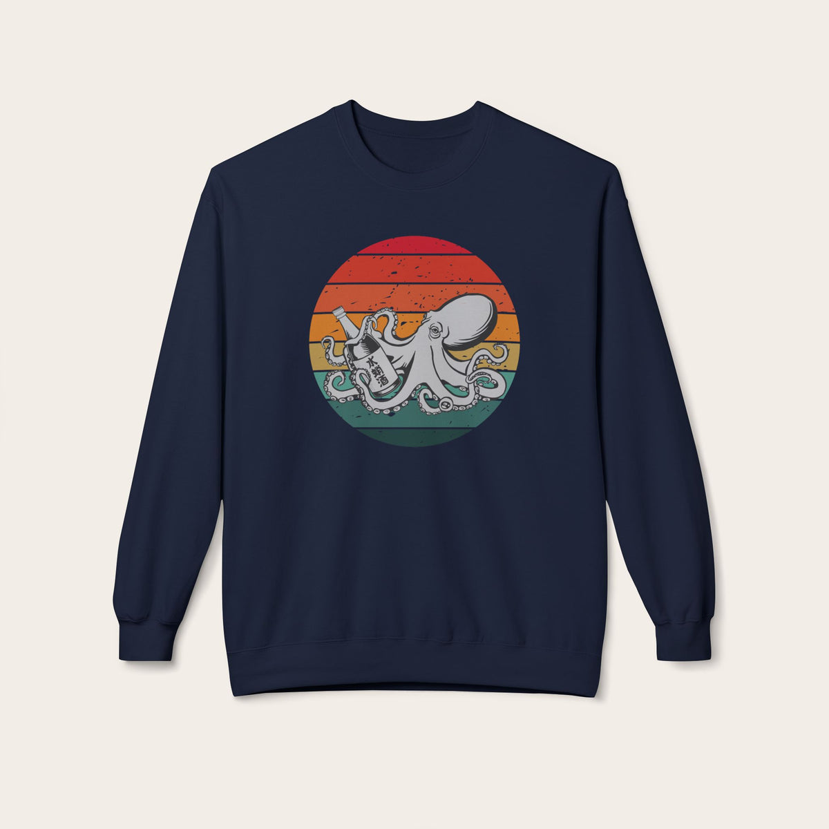 Sake Octopus Sunset Sweatshirt