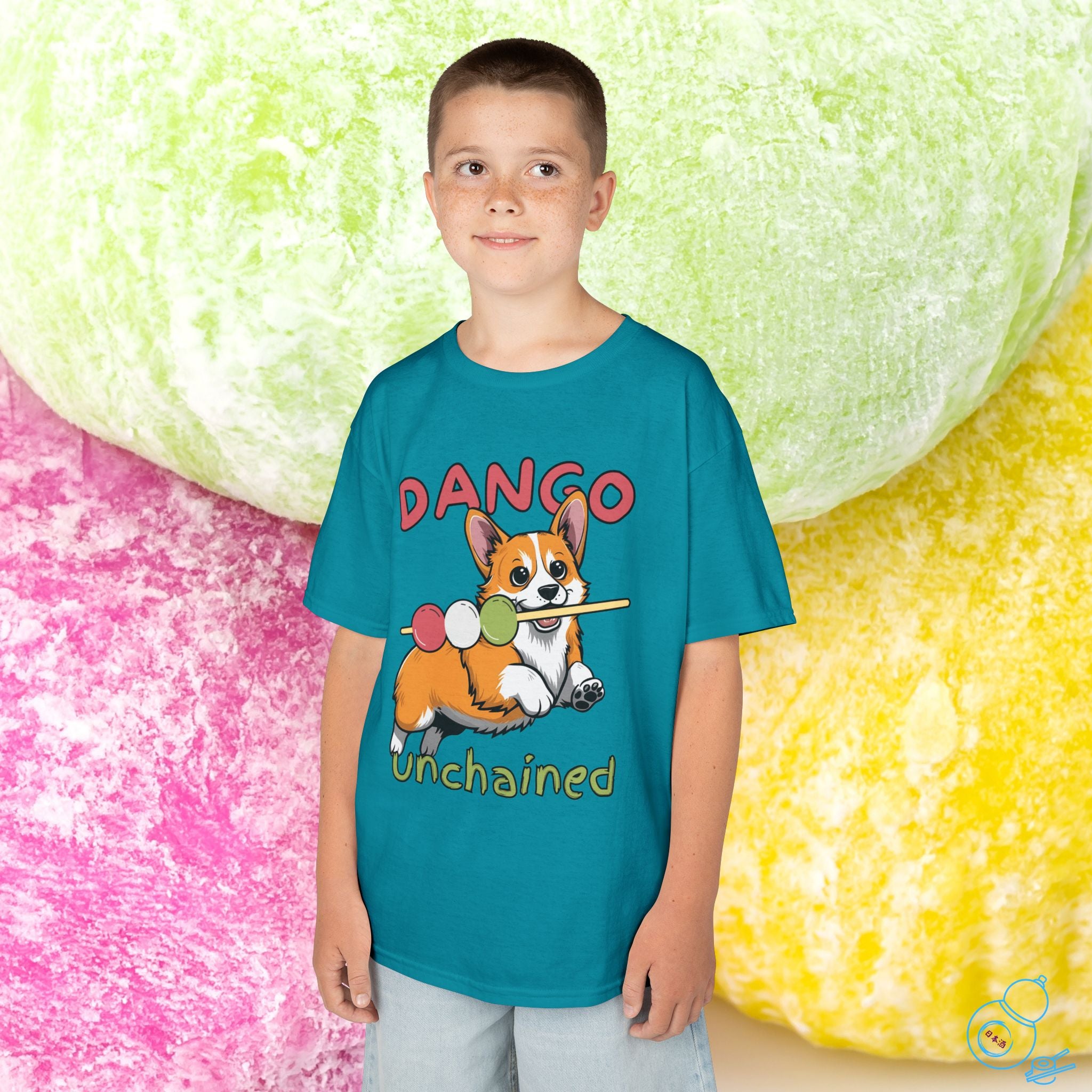 Dango Corgi Kids T-Shirt