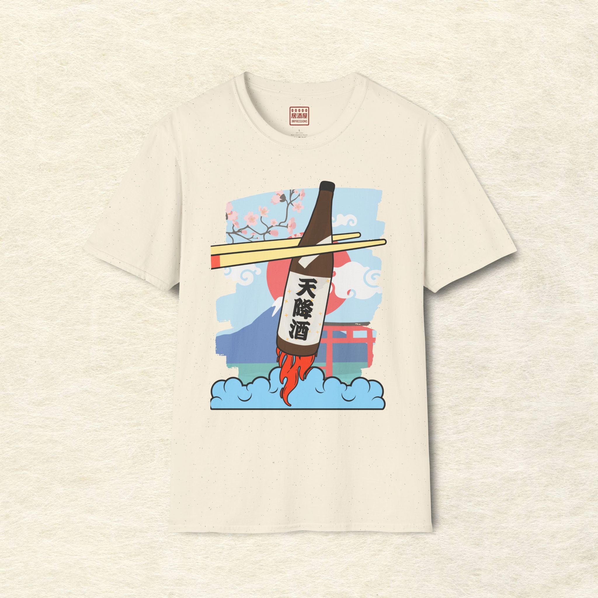 Descending From Heaven Sake T-Shirt