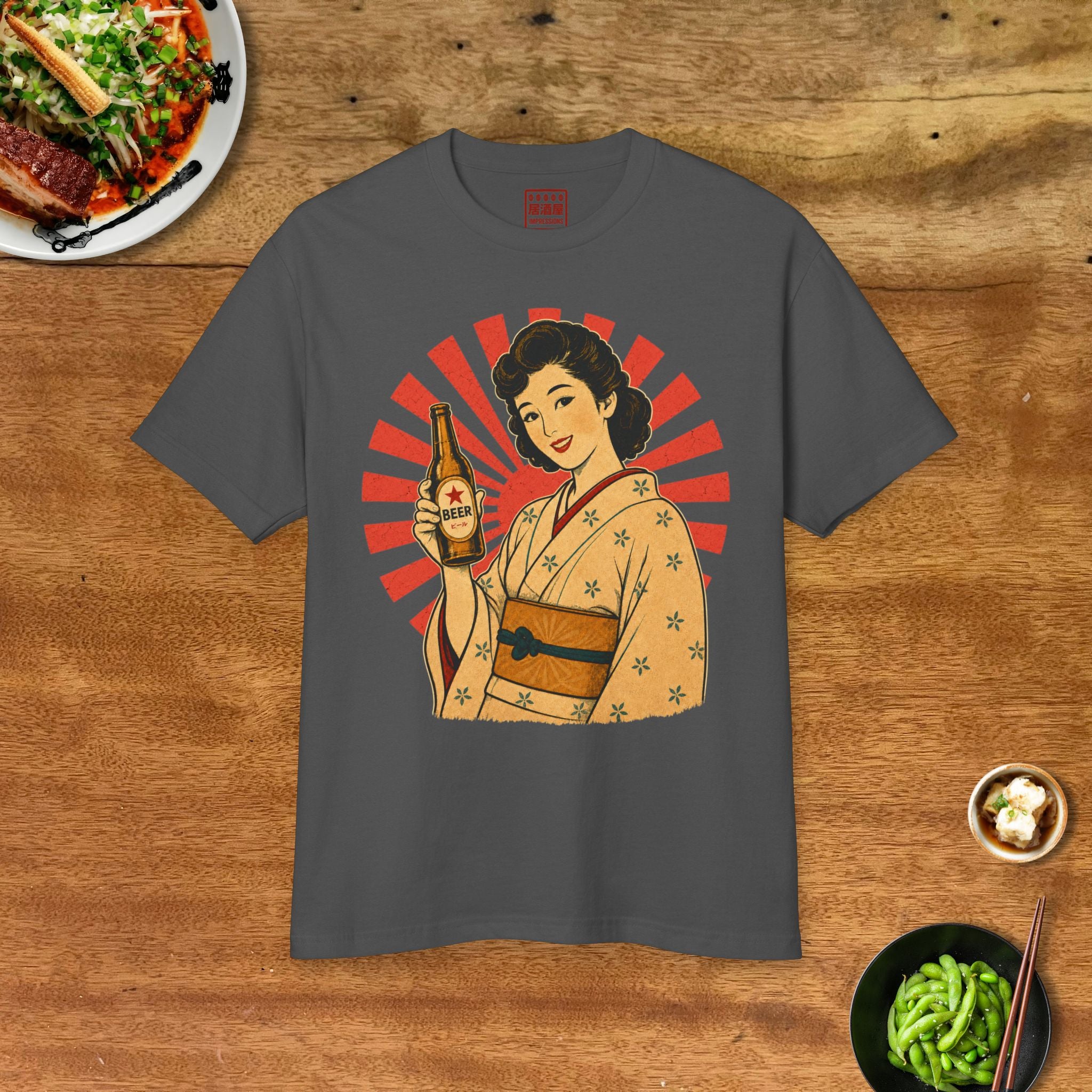 Showa Beer Girl Vintage Tee