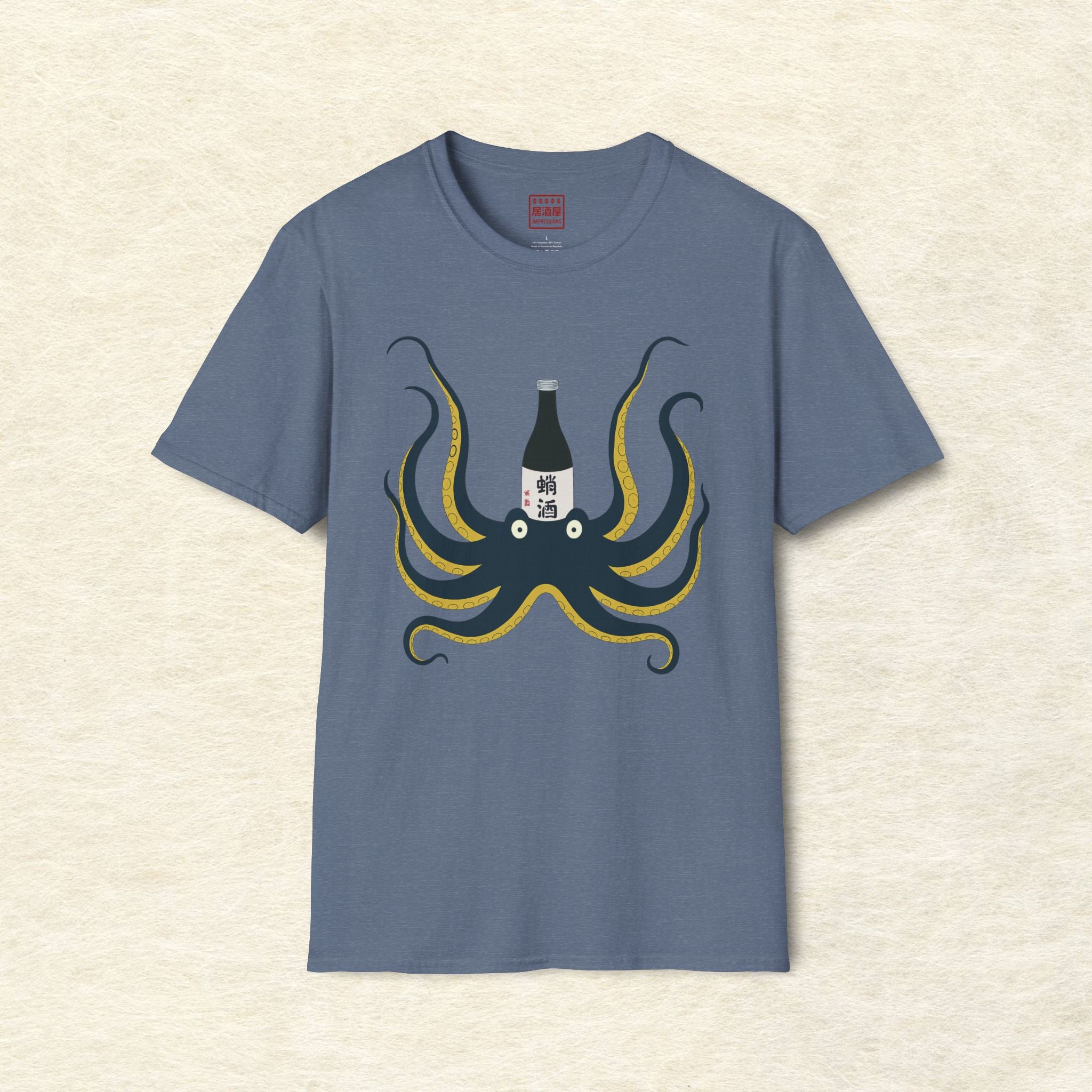 Sake Octopus T-Shirt
