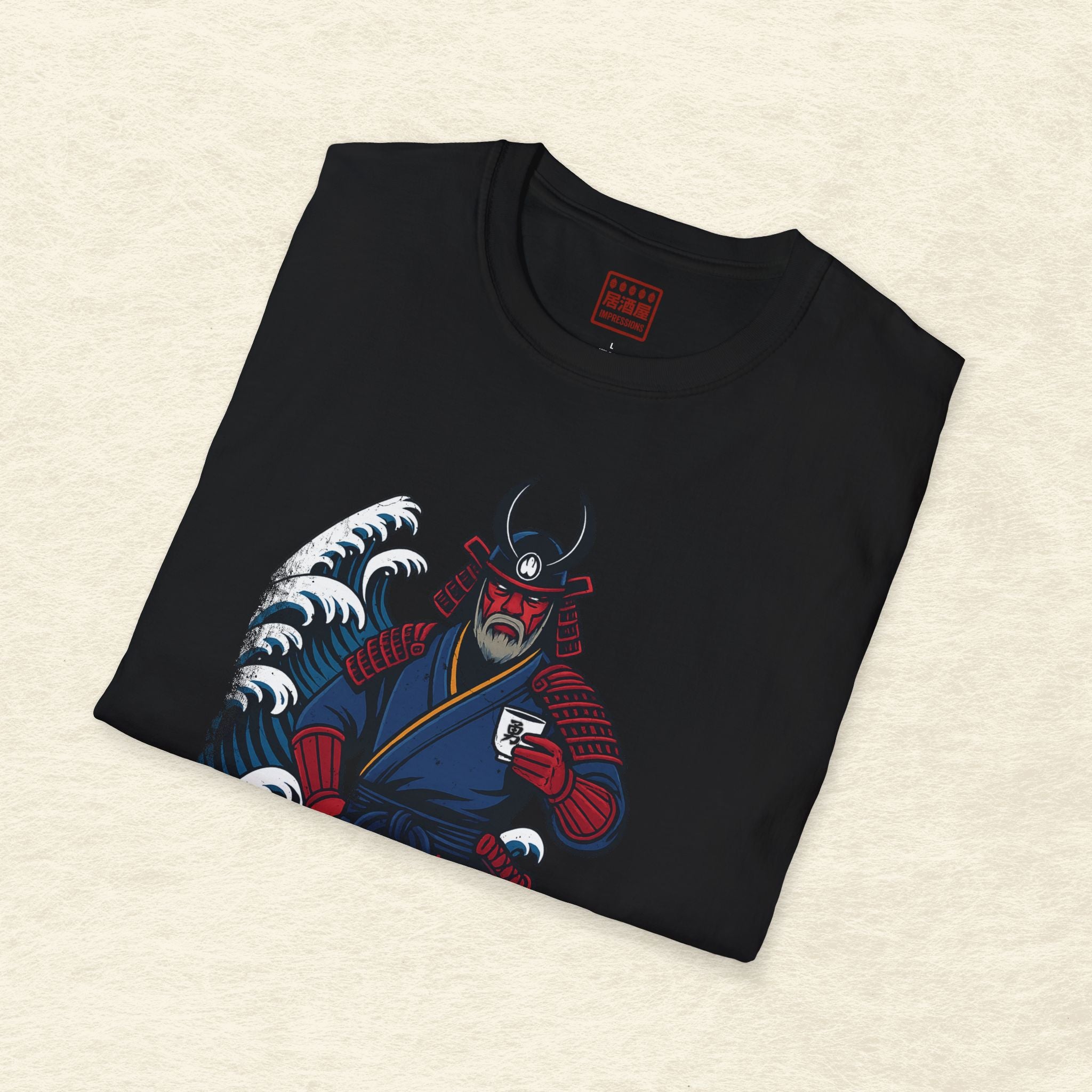 Cup of Courage Samurai T-Shirt