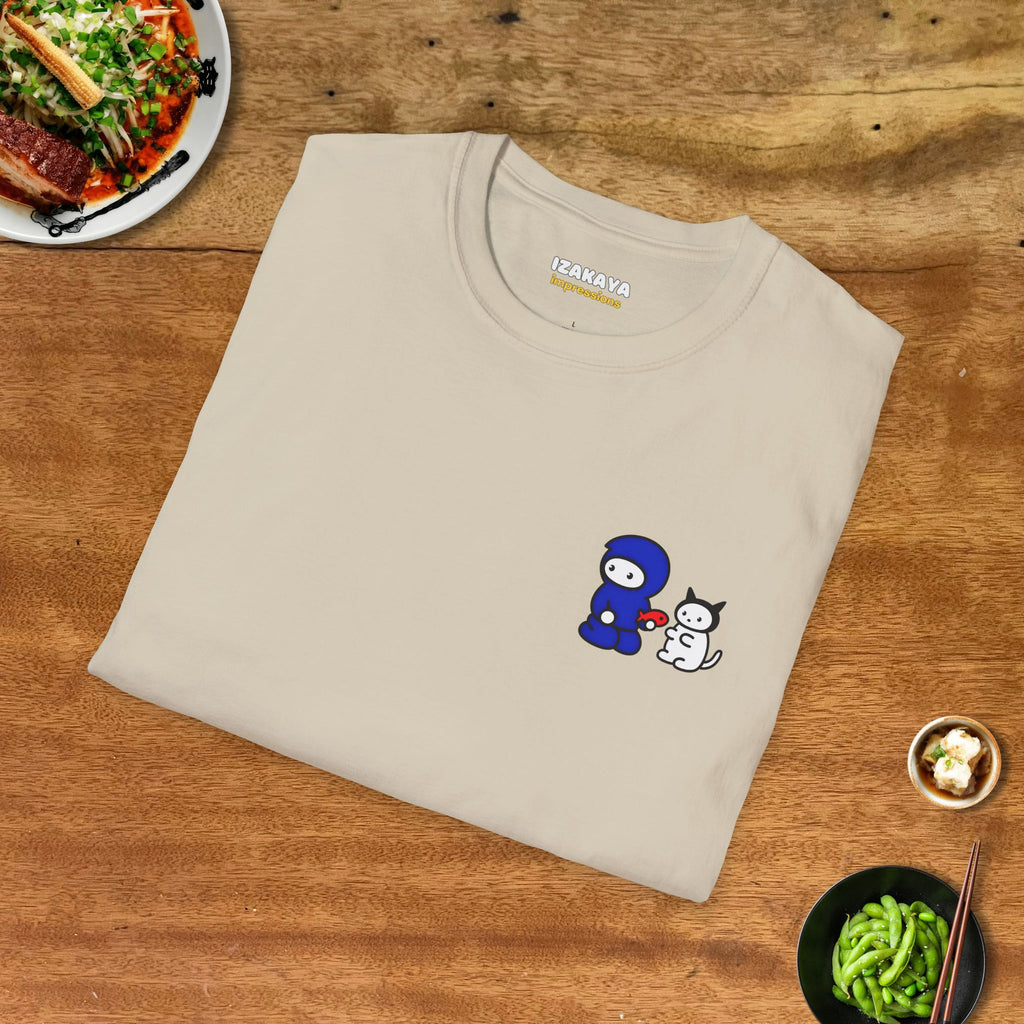 Ninja and Cat T-Shirt