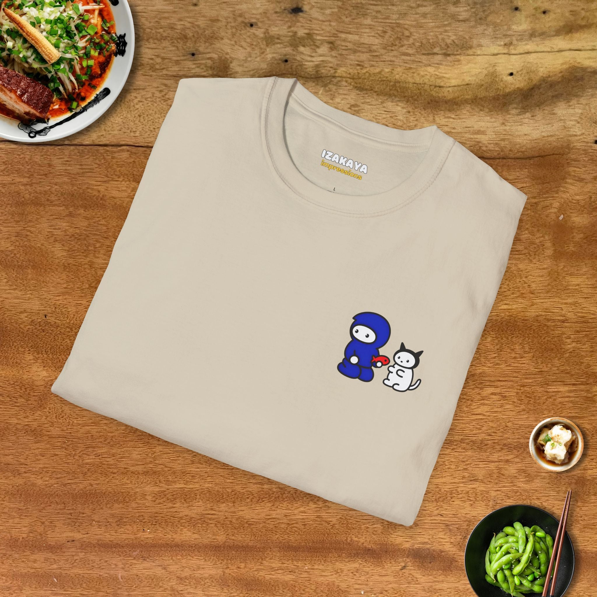 Ninja and Cat T-Shirt