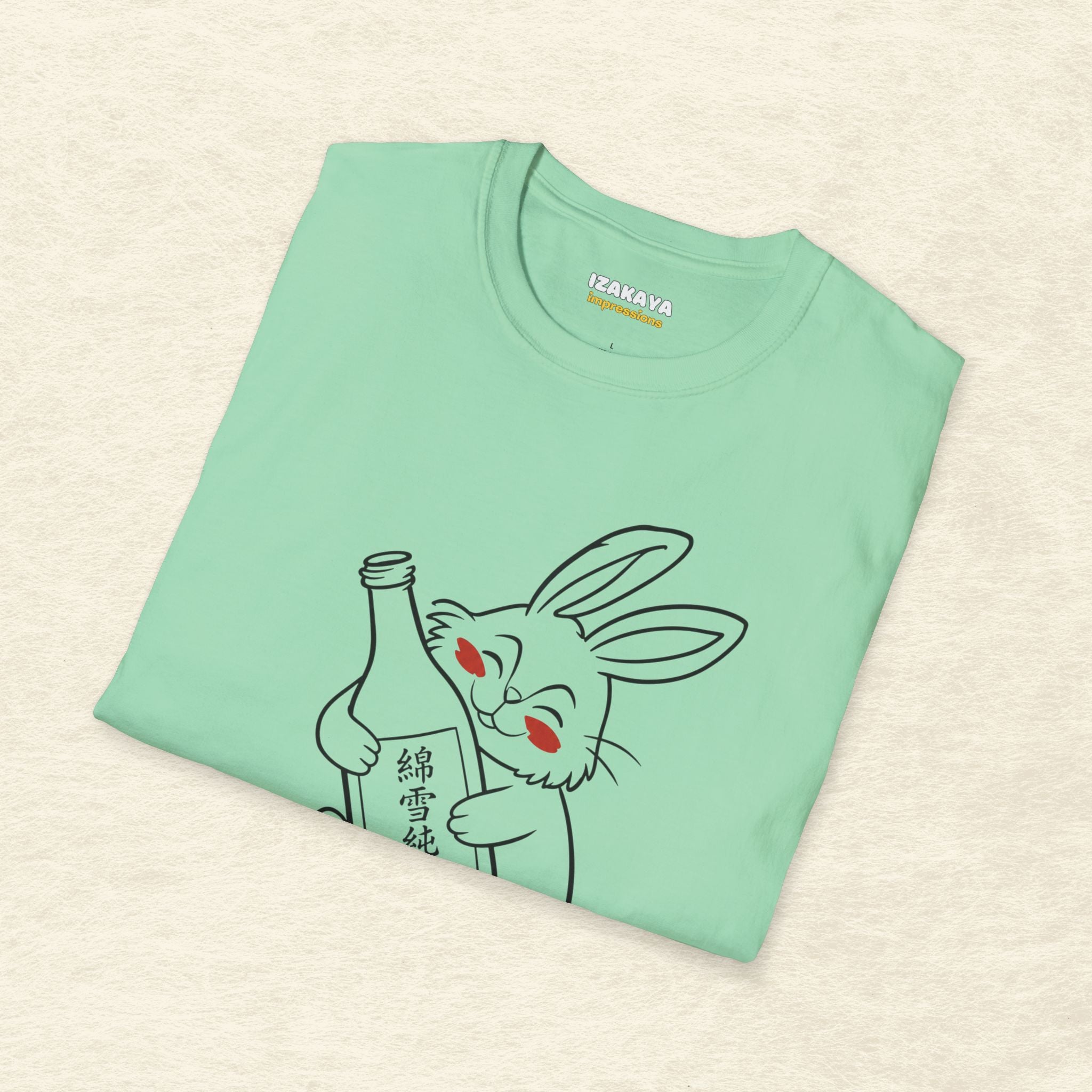 Happy Rabbit Sake T-Shirt