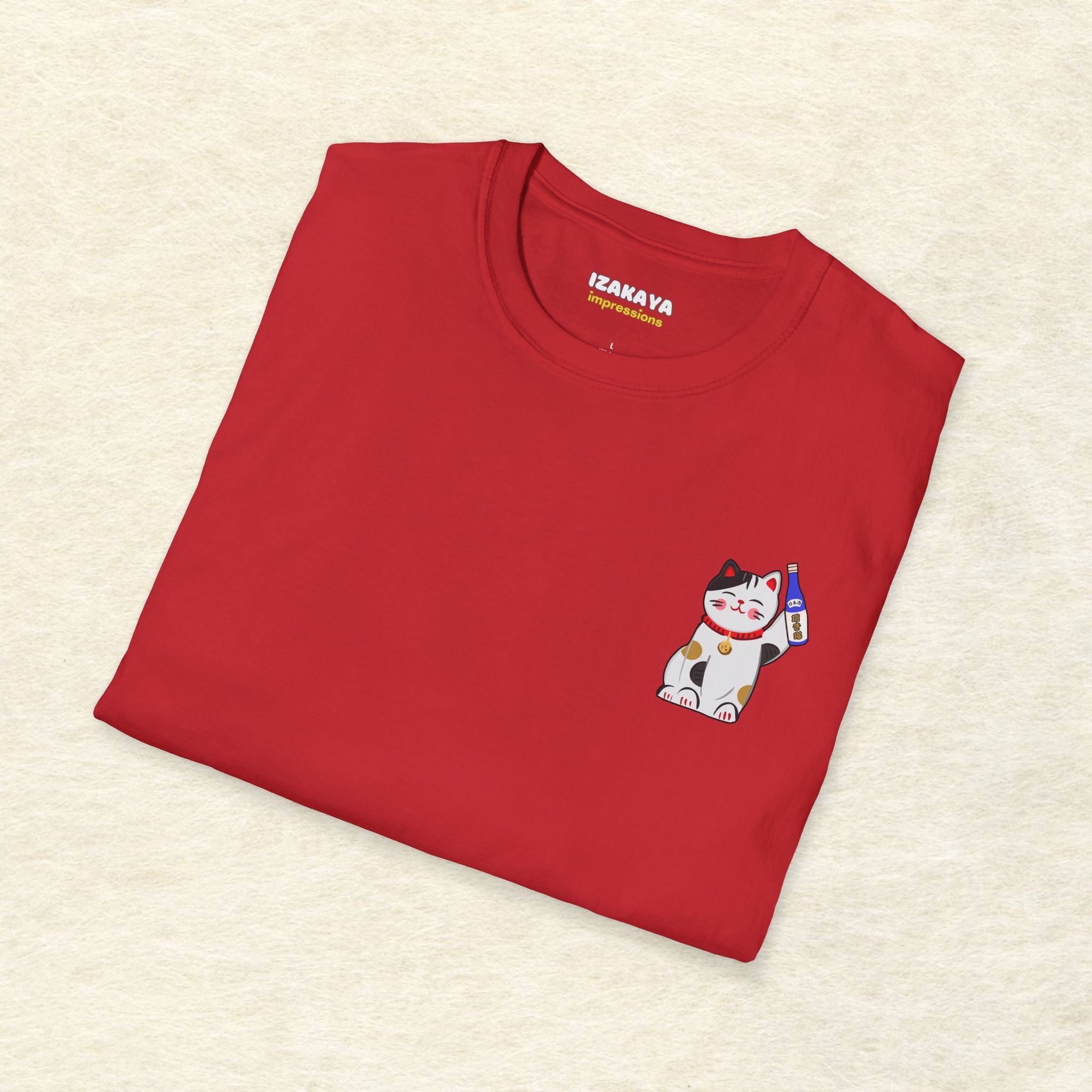 Lucky Sake Cat T-Shirt