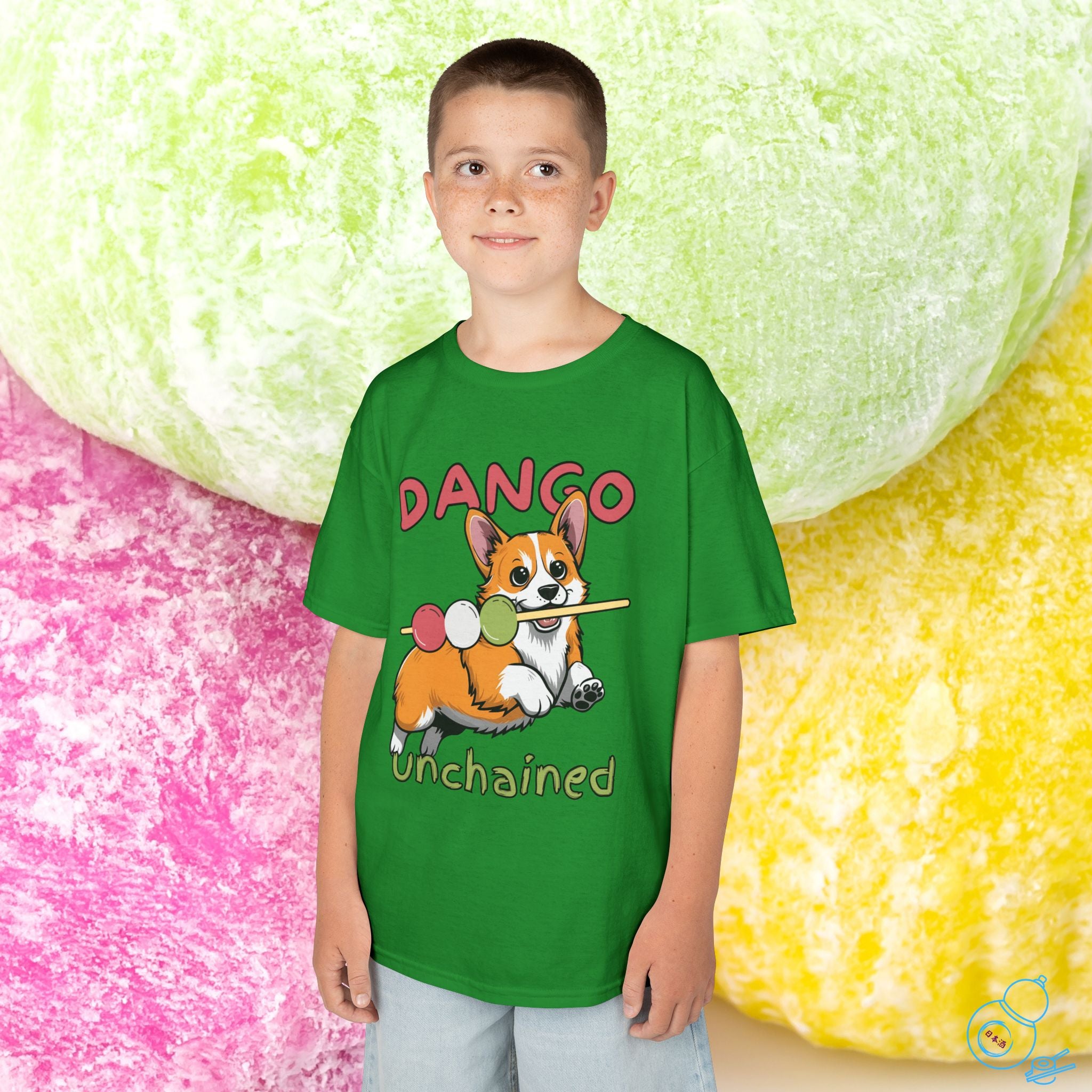 Dango Corgi Kids T-Shirt