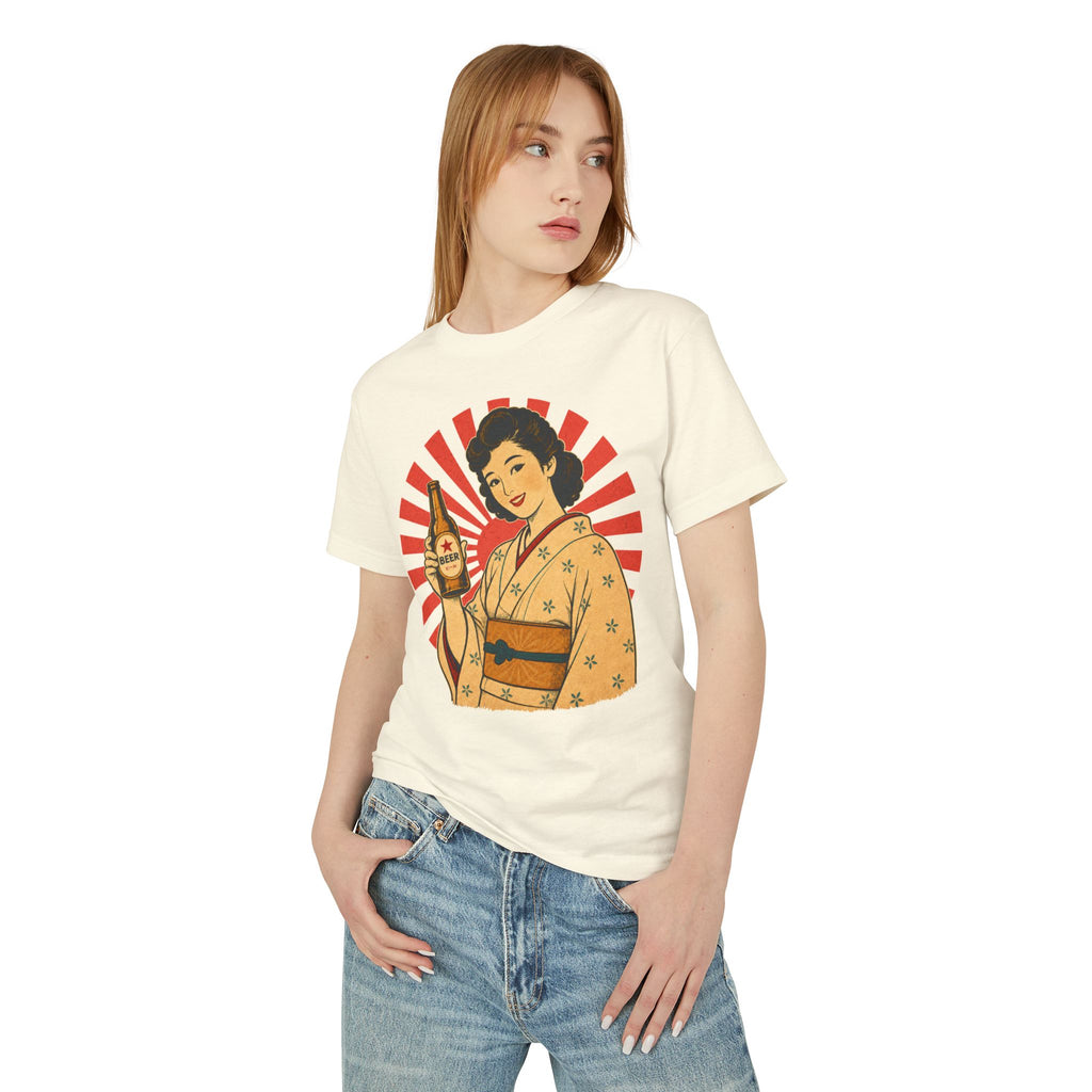 Showa Beer Girl Vintage Tee