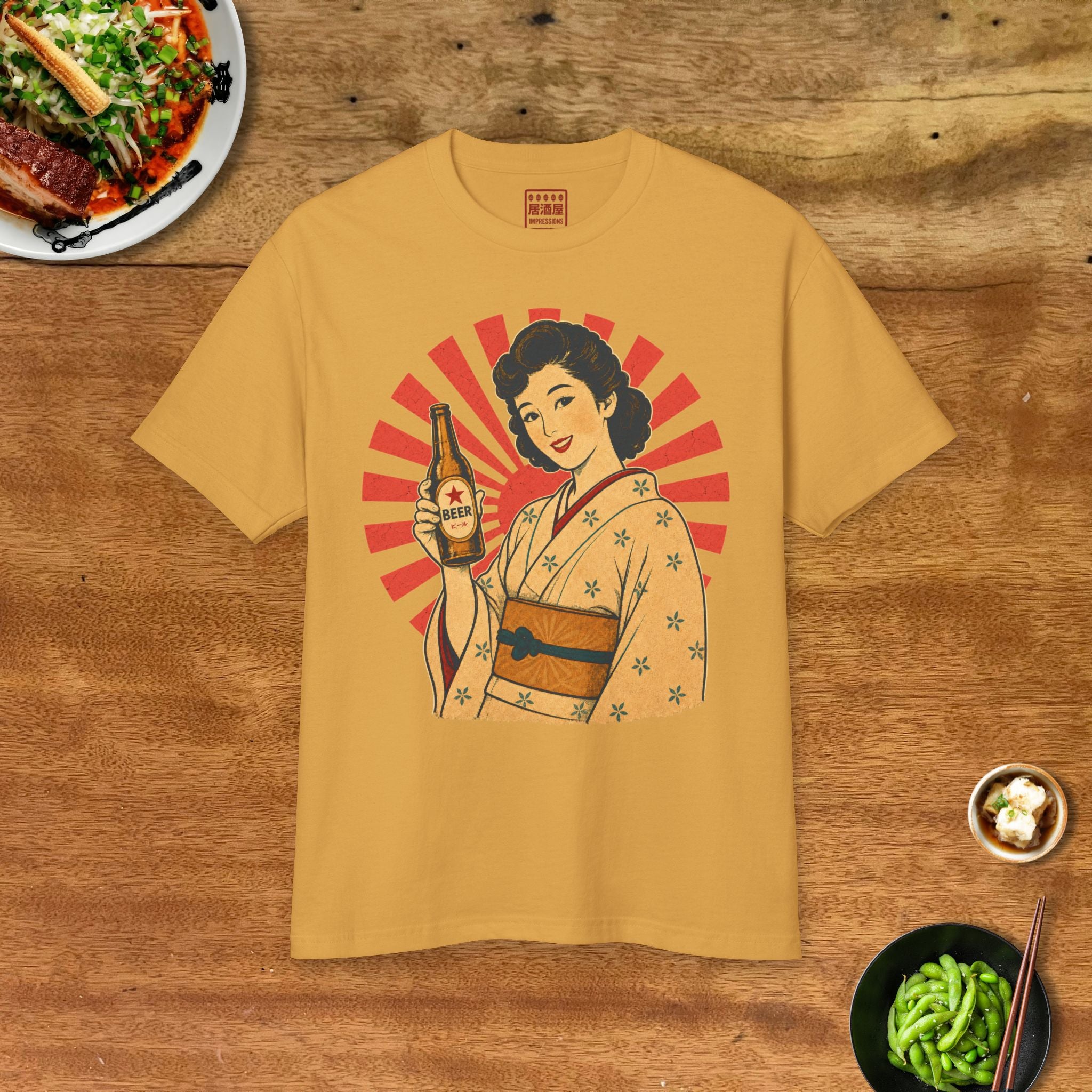 Showa Beer Girl Vintage Tee