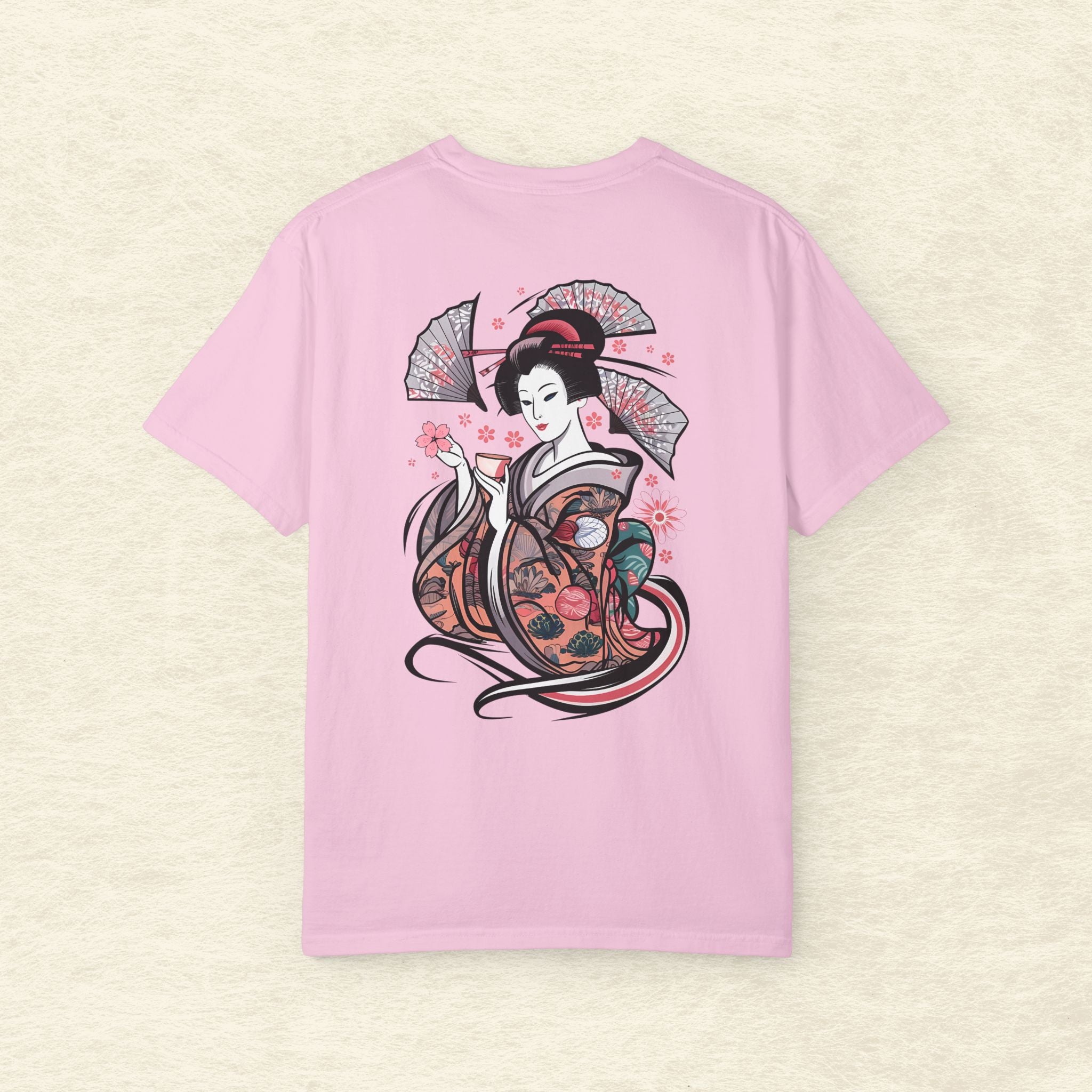 Premium Sakura Geisha T-Shirt